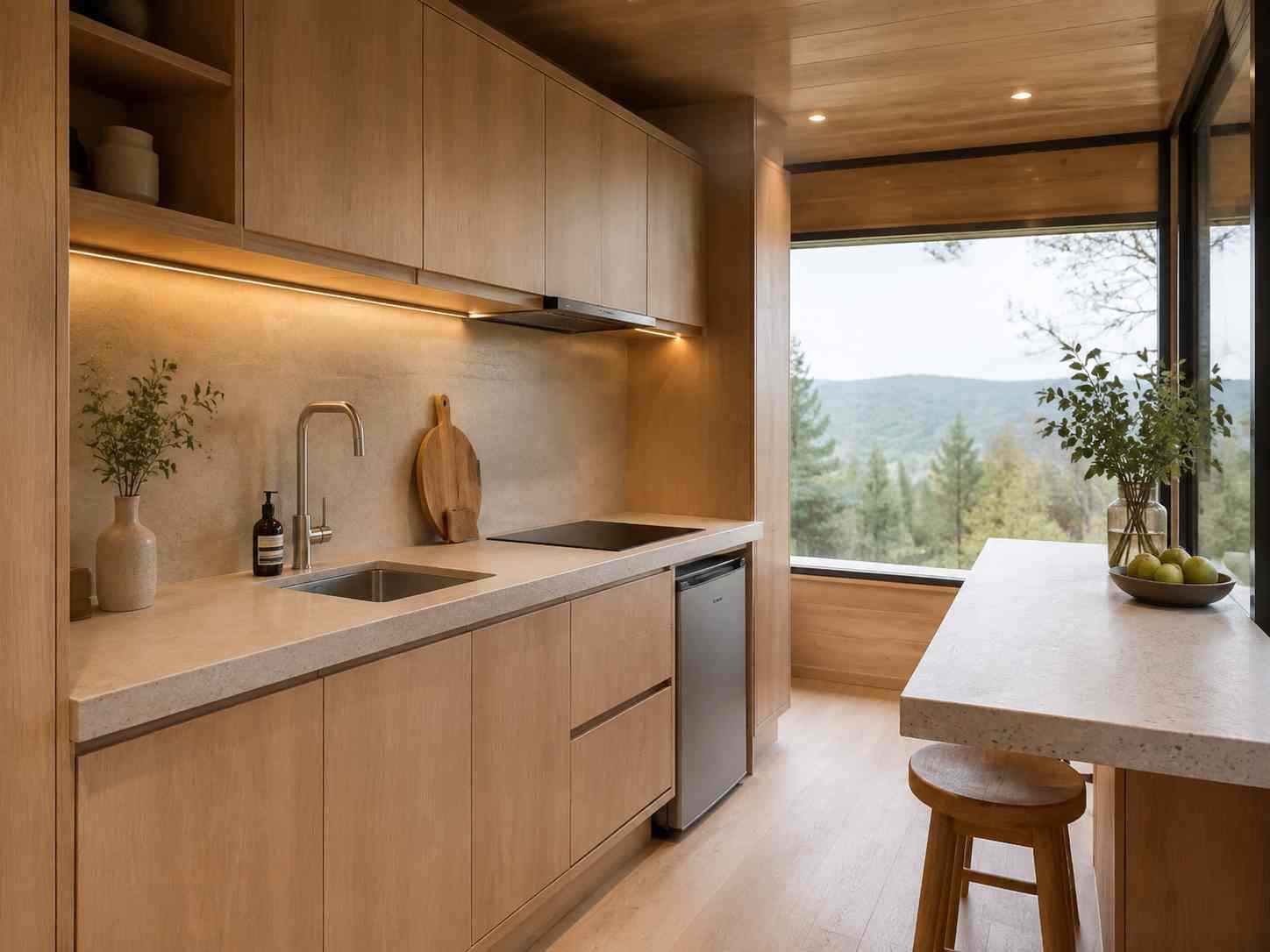Apple Cabon House Kitchen