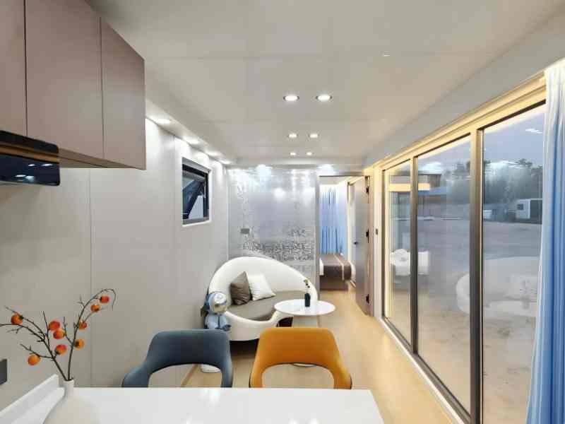Apple Cabon House Living Room