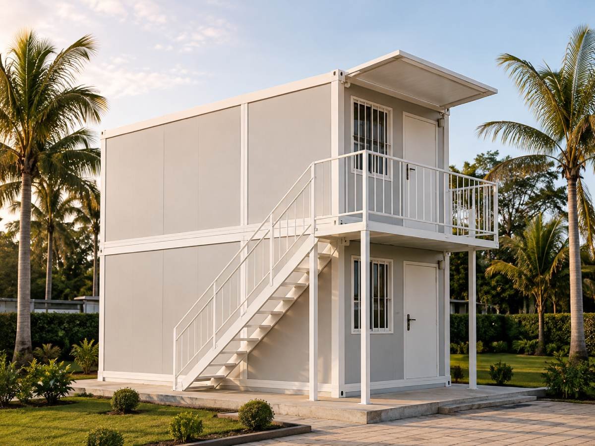 Folding container house