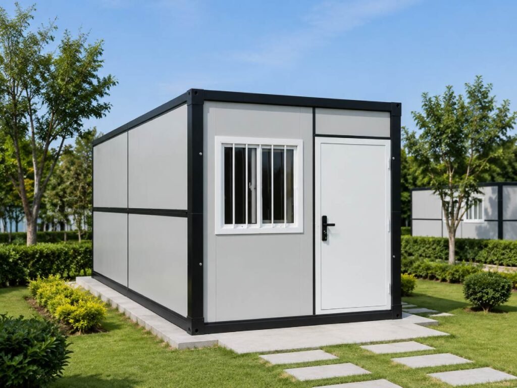 Folding container house