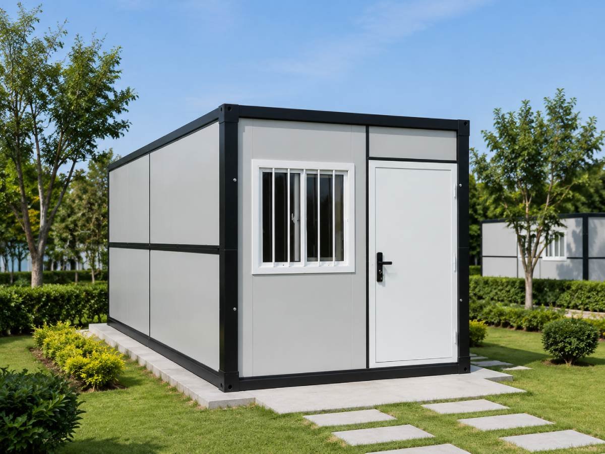 Folding container house