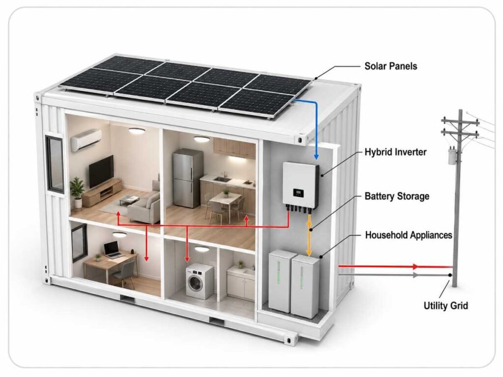 Solar Container House
